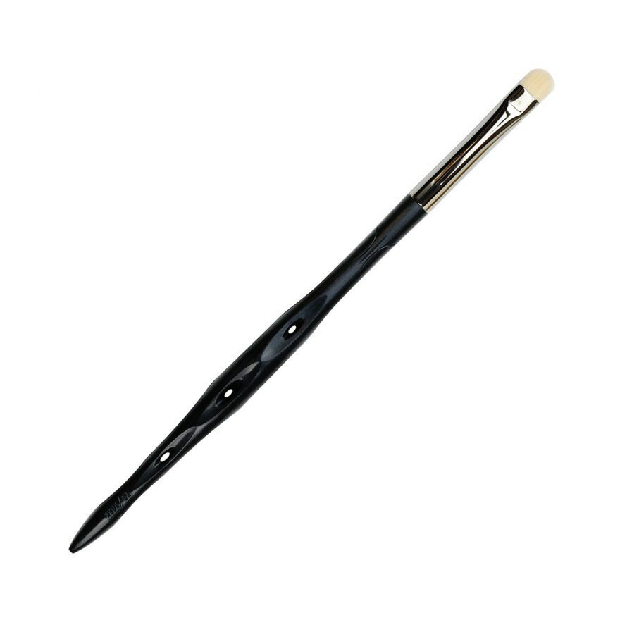 『Y.S.PARK YS-CE03-ES アイシャドウ ブラック柄×ホワイト毛』メイク 化粧小物 ブラシ アイメイク 商品紹介 基本のアイシャドウ筆。キワの引き締めグラデーションに。アイライナー用としてもご使用いただけます。 サイズ・重量 サイズ：アイシャドウ 丸平 6.3mm 商品説明 JANコード 4981104368806原材料：ABS樹脂/合成繊維製造国 日本発売元：Y.S. PARK 広告文責 (有)パルス　048-551-7965『Y.S.PARK YS-CE03-ES アイシャドウ ブラック柄×ホワイト毛』メイク 化粧小物 ブラシ アイメイク