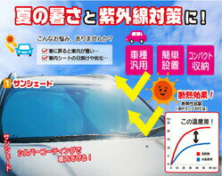 【楽天倉庫直送h】サンシェード&ハンドルカバー【割引不可品】 夏の暑さと紫外線対策に