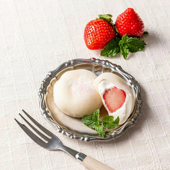 【直送品】ホシフルーツ あまおうのクリームいちご大福 fuwaru 12個 食品 スイーツ...