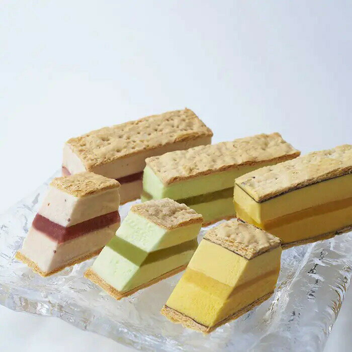 【直送品】銀座千疋屋 銀座ミルフィーユアイス 食品 スイーツ アイスクリーム ギフト プレゼント