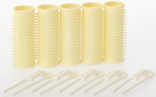 【2個セット】パナソニック プロカールン用カーラー 5本入 EH9037-Y05 中 φ21mm イエロー家電 ホットカーラー アクセサリー 専用カーラー 内巻...