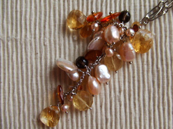 Mona オリジナル ネックレス【シトリン】10P03Dec16