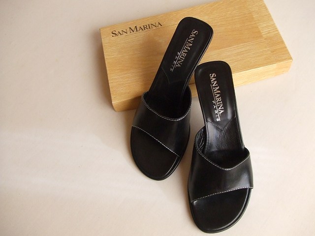 Rakuten - フランス　パリ　San Marina　新作ミュール