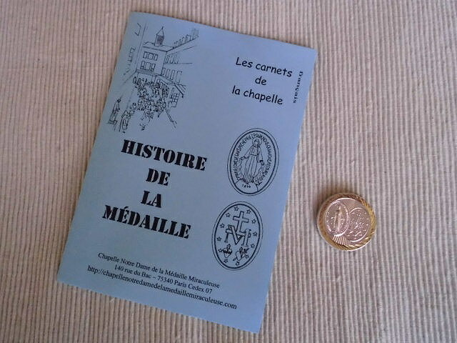 フランス　パリ　奇跡の教会の幸福のメダル
