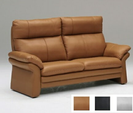 【特典付】 3Pソファ 幅190cm 三人掛け レザー ハイバック スマート搬入 お掃除ロボット対応 CLAVER 革皮 PVC 選べる3カラー リビング Sばね スタイリッシュ モダン 人気 ソフィット キャメル ネイビー グレー