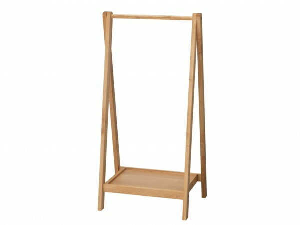 特典付 ハンガーラック 服収納 衣装掛け 学習デスク 省スペース ラック リビング学習 子供 片付け コートハンガー ハンガー 木製 『スキップ3554ハンガーラック』 日本製学習机 学習椅子 国産家具の堀田木工所