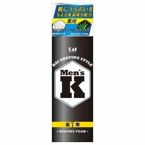 【マラソン中最大5％OFFクーポン配布】Men’sK シルクプロテイン配合 シェービングフォーム220g【スキンケア シェービングフォーム メンズ 保湿 洗顔 おすすめ 化粧品 男性化粧品 シルクプロテ…