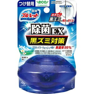 12/23～5500円以上P5倍★液体ブルーレット おくだけ除菌EX つけ替用 パワーウォッシュ(70ml)【トイレ 清掃 洗浄 汚れ 匂い 脱臭 置くだけ 簡単 消臭 黒ずみ クリーニング お掃除】小林製薬 〔トイレ用洗剤〕