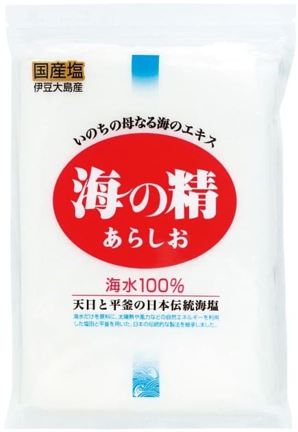 海の精 海の精・あらしお500g ムソー 自然派 安心 自然食品 ナチュラル 純国産 塩 海水100%