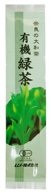 （ムソー）奈良の大和茶・有機緑茶100g　ムソー 自然派 安心 自然食品 ナチュラル 有機JAS認定商品のサムネイル
