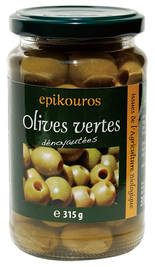 オーガニック オリーブ粒（グリーン） 自然派 安心 自然食品 ナチュラル オーサワ 315g