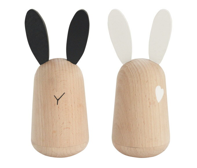 kiko+ usagi 起き上がりこぼしセット (うさぎ ウサギ) キコ kiko出産祝いやお誕生日プレゼントに！【子供 男の子 女の子 0歳 1歳 2歳】