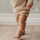 【楽天スーパーセールで20%OFF】【drop3】 Jamie Kay ジェイミーケイ 2023AW 秋冬 子供服 Organic Cotton Leggins Bears Caramel Cream レギンス 6m-3y | 60cm70cm80cm90cm100cm 子供 ベビー キッズ 男の子 女の子 おしゃれ 上品 かわいい