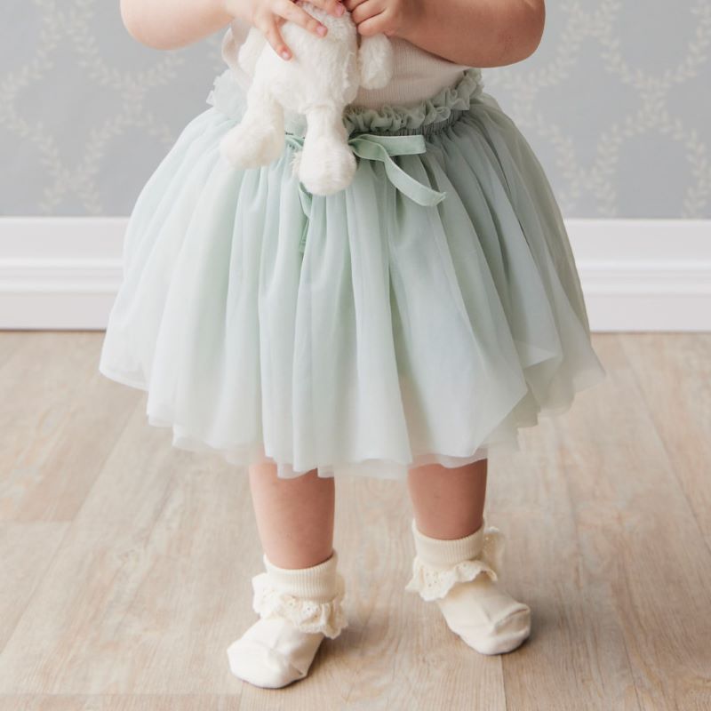 (Lulu) 2024SS 24ss 春夏 子供服 Classic Tutu Skirt Ocean Spray　クラシックチュチュスカート | 子供 ベビー キッズ 女の子 おしゃれ 上品 かわいい