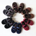 Cienta/ シエンタ 靴 ベルクロワンストラップシューズ ベロア靴（キッズ ベビー） 19～27サイズ(11.0～16.5cm)kids shoes 豊富なカラーが揃った人気の子供靴(バレエシューズ 子ども靴 フォーマル靴 )400-050,400-075