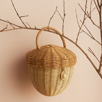 Olli Ella（オリエラ） ACORN BAG どんぐりバスケット | ベビー 子供 インテリア ハンドメイド 収納