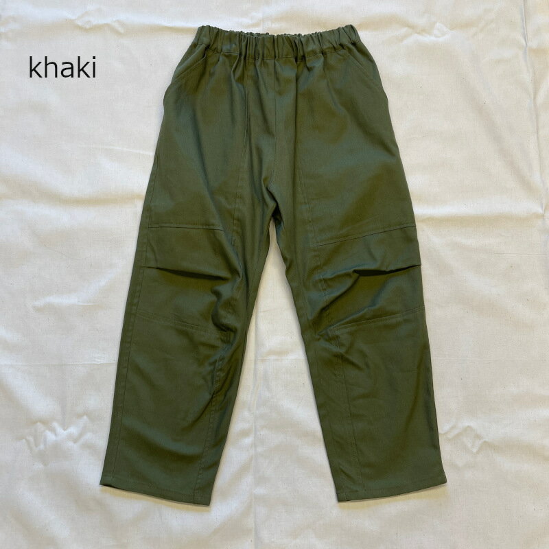 nunuforme ヌヌフォルム 秋冬 子供服 ニーチェンジパンツ　khaki　95cm(2/3Y) 105cm(3/4Y) 115cm(5/6Y) 125cm(6/7Y) 135(8/9Y) | 長ズボン 子供 キッズ 男の子 女の子 【nf18-661-005】 おしゃれ 人気ブランド