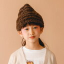 【定番】nunuforme ヌヌフォルム 子供服 nunuforme knit cap ニットキャップ brown | 帽子 子供 キッズ帽 男の子 女の子 【knitcap】 おしゃれ 人気ブランド