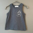 arkakama / アルカカマ 2022SS 春夏 子供服 TankTop タンクトップ TAKE OUT S(2-3Y) M(4-5Y) L(6-7Y) 子供 キッズ トップス 男の子 女の子 おしゃれ カジュアル 人気【AKT00632-4】