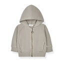 【Fashion THE SALEで半額】 1 + in the family ワンモアインザファミリー 2023AW 秋冬 ベビー服 BERND hood jacket フードジャケット taupe | アウター 防寒 出産お祝い 12m(80cm)18m(86cm)24m(92cm)36m(98cm) オシャレ かわいい 子供服