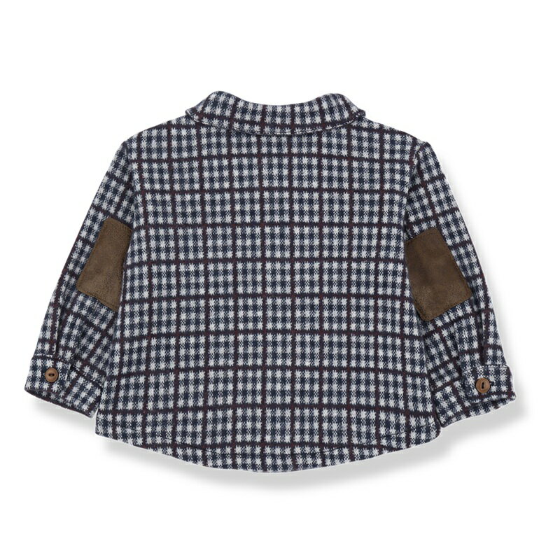 【1 + in the family ワンモアインザファミリー】 2025AW 25aw 秋冬 ベビー服 CONRAD -dark-blue- shirt　シャツ| シャツ　トップス　 オシャレ かわいい 子供服