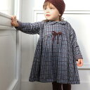 【1 + in the family ワンモアインザファミリー】 2025AW 25aw 秋冬 ベビー服 JULIA -dark blue- collar dr...