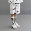 folk made フォークメイド 2023SS 春夏 子供服 hello print short pants off white print プリントショートパンツ 90cm -140cm 2才-10才 ショートパンツ ハーフパンツ 短パン 子供 ベビー キッズ 男の子 女の子 おしゃれ かわいい 人気