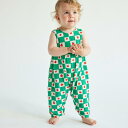 (drop2)【BOBO CHOSES】ボボショセス ボボショーズ 2024SS 24ss 春夏 ベビー服 baby Tomato all over overall オーバーオール 75cm80cm 子供 ベビー 男の子 女の子 おしゃれ 人気ブランド