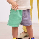 【drop2】BOBO CHOSES 2025SS 春夏 ベビー服 Color block woven shorts ショートパンツ | ズボン ボトムス 子供 ベビー おしゃれ 80cm85cm90cm 人気ブランド 出産お祝い