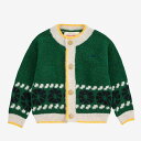 【drop2】BOBO CHOSES 2025AW 秋冬 ベビー服 Kaleidoscope jacquard cardigan ジャカードカーディガン | ア...