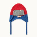 【drop1】TINYCOTTONS / タイニーコットンズ 2025AW 25aw 秋冬 子供服 Color Block Earflap beanie ベビー イヤーフラップビーニー|男の子 女の子 おしゃれ 出産祝い 人気ブランド 贈り物