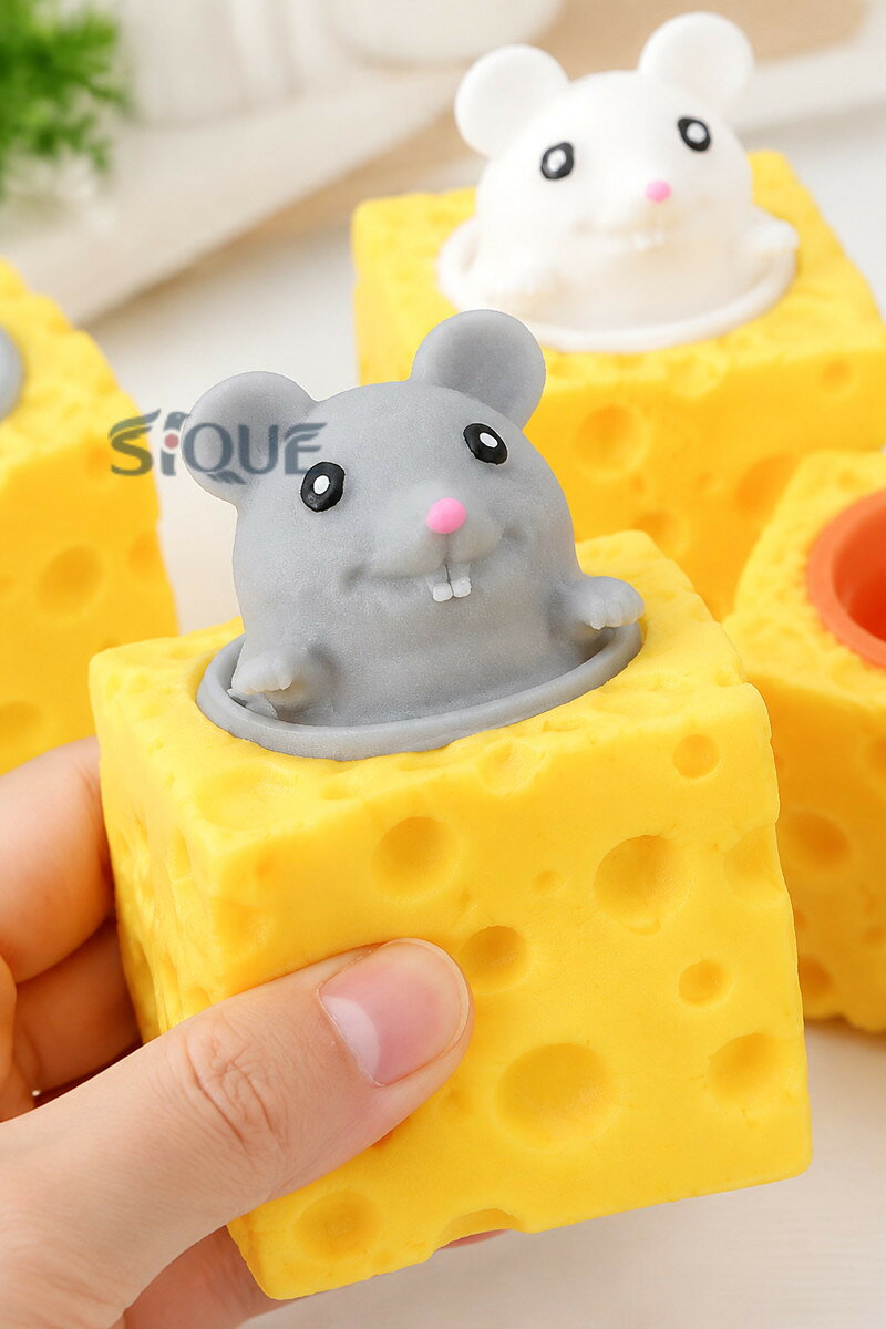 減圧グッズ プッシュポップ フィジェットおもちゃ 小さめ 高反発おもちゃ チーズに隠れたネズミおもちゃ スクイーズおもちゃ スクイーズ玩具 おもしろグッズ 不安軽減 暇つぶし イン monashop-10028866 モナショップ楽天市場店 サンプル画像3