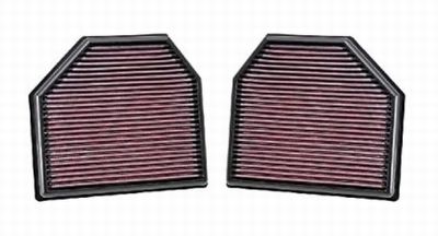 K&N33-2488 純正交換 エアフィルター BMW 用 (フィルター2個入り)