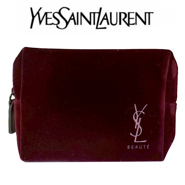 楽天moncachetteイヴサンローラン Yves saint Laurent YSL ミニ シガレット ケース タバコ バー ガンディー ベルベット ポーチ ミニ イブサンローラン プレゼント お返し 誕生日プレゼント メイク コスメ ブランド クリスマス ハロウィン ショッピングバッグ