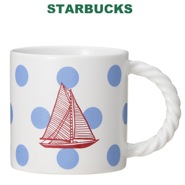 STARBUCKS スターバックス タンブラー コーヒー マグマリンドット355ml ホワイト 白 