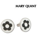 マリークワント MARY QUANT マリクワ サークルデイジーエポ ピアス（ブラック）アクセサリー ケース入り ゴールド プレゼント ギフト かわいい おしゃれ お返し クリスマス 誕生日 プレゼント ギフト