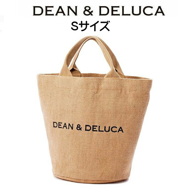 【数量限定】DEAN＆DELUCA ジュートマーケットトートバッグSサイズ バッグ トート エコバッグ ロゴ ナチュラル アップサイクル ブランド クリスマス ハロウィン バレンタイン 誕生日 ギフト プレゼント お返し お弁当 ランチバッグのサムネイル