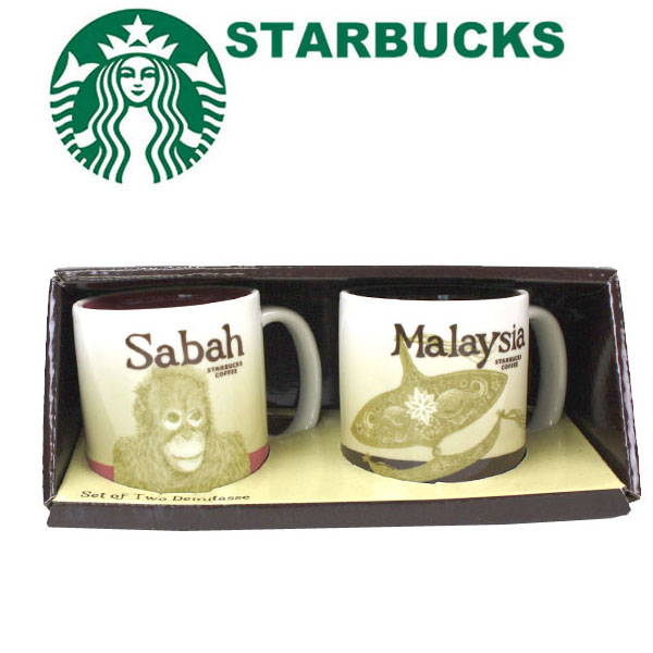 【海外限定】 スターバックス STARBUCKS スタバ ☆ マグ 食器 白 ホワイト カップ コップ エスプレッソ ミニ mini コーヒー 東南 アジア マレーシア 限定 Malaysia コレクションギフト プレゼント デミタス ブランド クリスマス ハロウィン バレンタイン