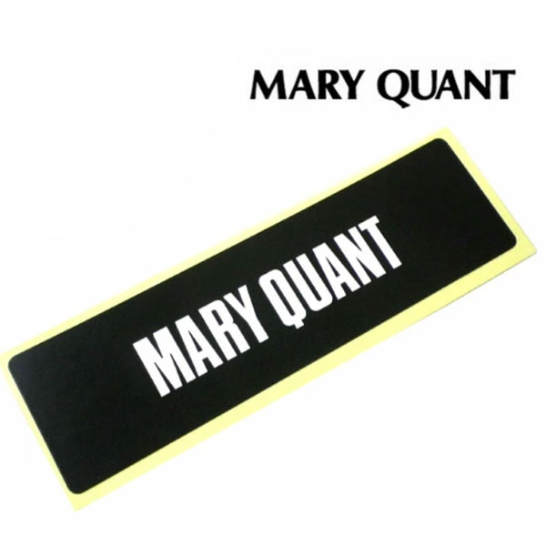 ◆マリークワント MARY QUANT マリクワ ☆ ラッピングシール 包装 装飾 ロゴ SET セット リボン シール ロゴ 黒 ブラック 白 ホワイト モノ...