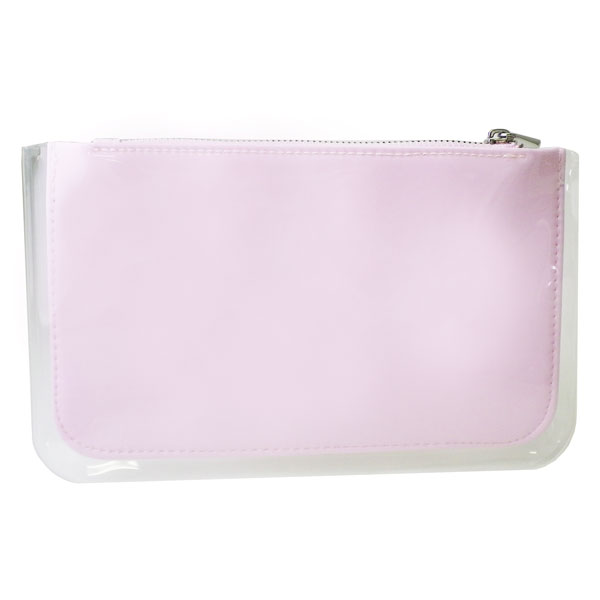 ◆【海外限定】 ディオール ビューティー Dior Beauty ☆ ポーチ クリア スケルトンビニール 小物入れ ロゴ かわいい 化粧ポーチ 桃 ピンク 化粧 メイク コスメ コスメ ブランド クリスマス ハロウィン バレンタイン