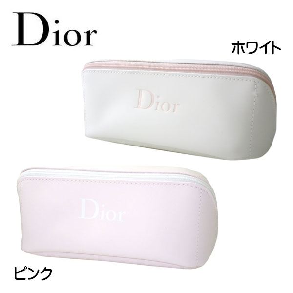 ★Diorのリボンを巻いてお届け★ ディオール ビューティー Dior Beauty ポーチ 小物入れ かわいい ブランド 化粧ポーチ ロゴ 桃 ピンク 白 ホワイト ロゴ ふわふわ スクエア 筆箱 ペンケース 立体的 化粧 メイク コスメ ブランド バレンタイン お誕生日 ギフト プレゼントのサムネイル