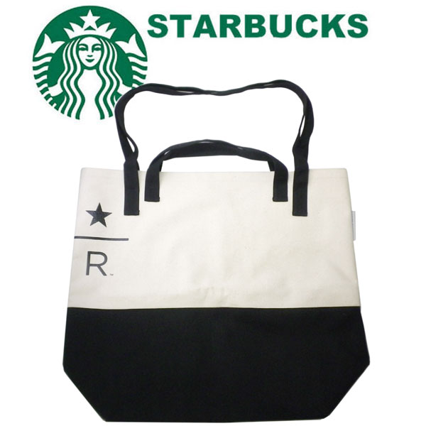 スターバックス STARBUCKS スタバ☆スターバックスリザーブ トートLarge バッグ 大きめ ビッグ お買い物 エコバッグ ベージュ アイボリー 鞄 カバン Starbucks reserve リザーブ ロースタリー 日本 東京 中目黒 限定 ブランド クリスマス ハロウィン バレンタインのサムネイル