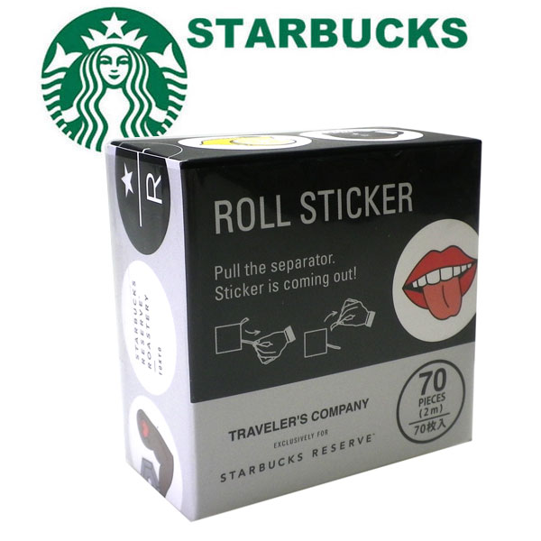 スターバックス STARBUCKS スタバ☆ロールステッカー シール 付箋 ふせん ポストイット シール ステッカー 文具 文房具 ステーショナリー Starbucks reserve ロースタリー 日本 東京 中目黒 限定 ブランド クリスマス ハロウィン バレンタインのサムネイル