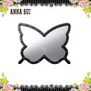 アナスイ ANNA SUI ☆スタンドミラー 鏡 ミラー 化粧 メイク コスメ バタフライ 蝶 黒 ブラック インテリア 正規品 ブランド クリスマス ハロウィン バレンタイン