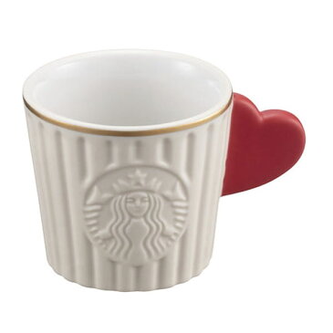 【海外限定】スターバックス STARBUCKS スタバ☆ デミタスカップ マグカップ コップ ハート クリーム ホイップ フタ 女神 セイレン 食器 白 ホワイト パステル コーヒー 台湾 TAIWAN ブランド クリスマス ハロウィン バレンタイン