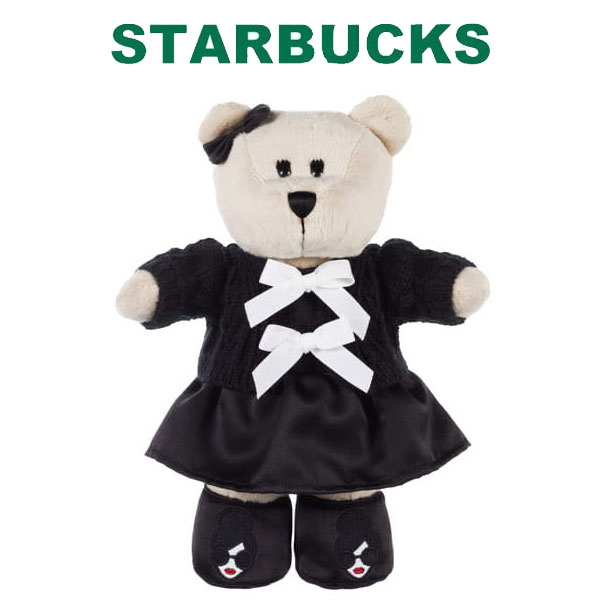 スターバックス STARBUCKS スタバ 台湾 アリスアンドオリビア（alice + olivia） コラボ ベアリスタ 熊 テディベア ドレス ステイシーフェイス BEARISTA BEAR ALICE AND OLIVIA ギフト プレゼント ブランド クリスマス ハロウィン バレンタイン