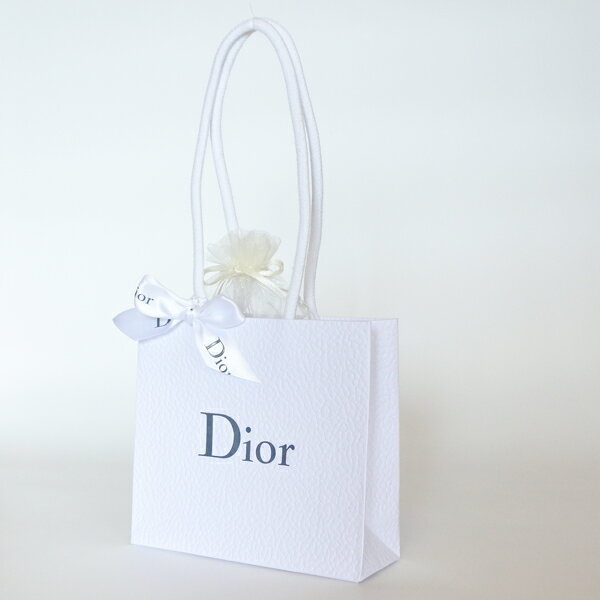 ◆ Dior ラッピング 資材SET (小) 包装 手提げ 紙袋 ショップバッグ ギフト プレゼント お返し うち袋 巾着 リボン ギフトプ レゼント セット ショッパー ディオール ブランド クリスマス ハロウィン バレンタイン 母の日 プレゼント 2