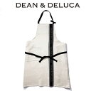 ★DEAN&DELUCA ラッピング付き★ ディーン＆デルーカ DEAN & DELUCA ジャガードエプロン ブラック×ナチュラル エプロン 前掛け クッキング 料理 キッチン ブラック ナチュラル 綿 コットン おしゃれ シンプル ギフトプレゼント ロゴ 正規品 レディース メンズ ブランド