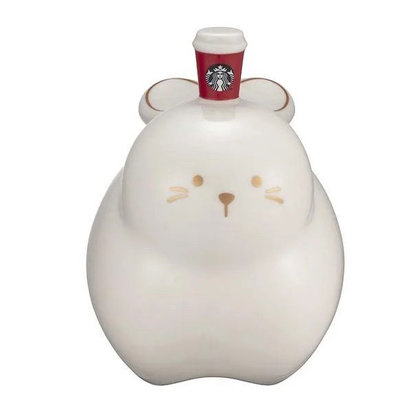 STARBUCKS スターバックス 海外 台湾 卯年 うさぎの貯金箱 陶器 コーヒー 干支 ニューイヤー コインバンク 桜 さくら サクラ コップ カップ ピンク 春 スプリング かわいい おしゃれ お返し クリスマス 誕生日 プレゼント ギフト お返し [2]