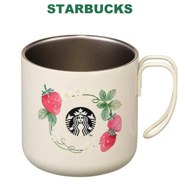 STARBUCKS スターバックス タンブラー コーヒー スタバ バレンタイン苺 いちご 23 SS Valentine berry mug 355ml 春 スプリング ステンレス 保温 保冷性 ピンク 海外かわいい おしゃれ お返し クリスマス 誕生日 プレゼント ギフト お返しのサムネイル